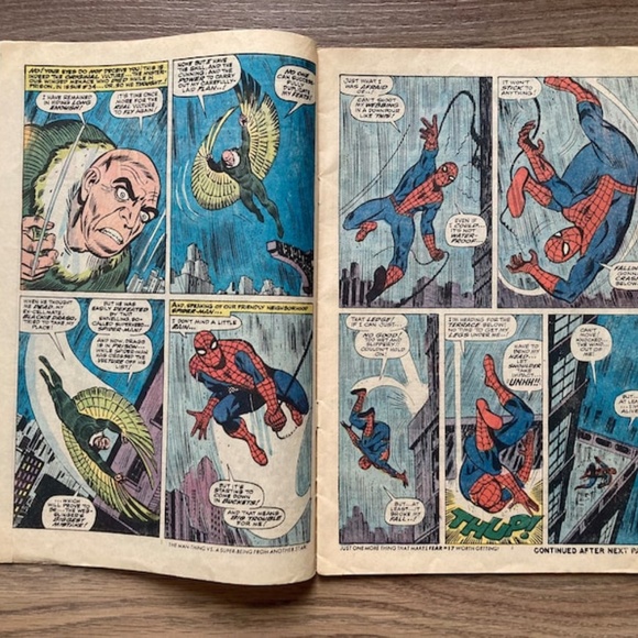 #46 Marvel Tales Starring Spiderman | October 1973 | Vulture Wings in the Night - Picture 4 of 4